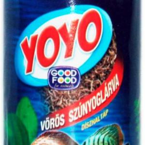 YOYO VÖRÖS SZÚNYOGLÁRVA 150ML HALTÁP