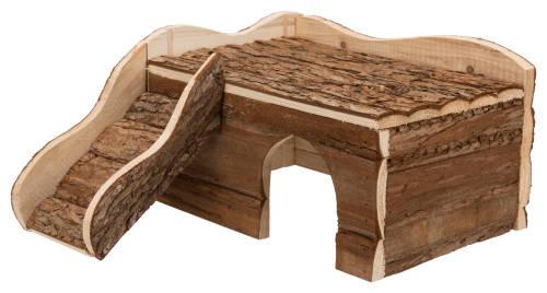 Trixie Ineke Ház - Fából készült odú nyulak és tengerimalacok részére (38x25x50cm)