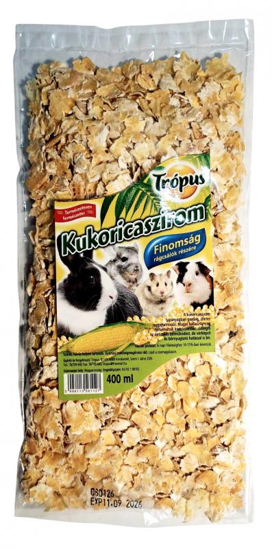 TRÓPUS Rágcsáló Finomság Kukoricaszirom 120g