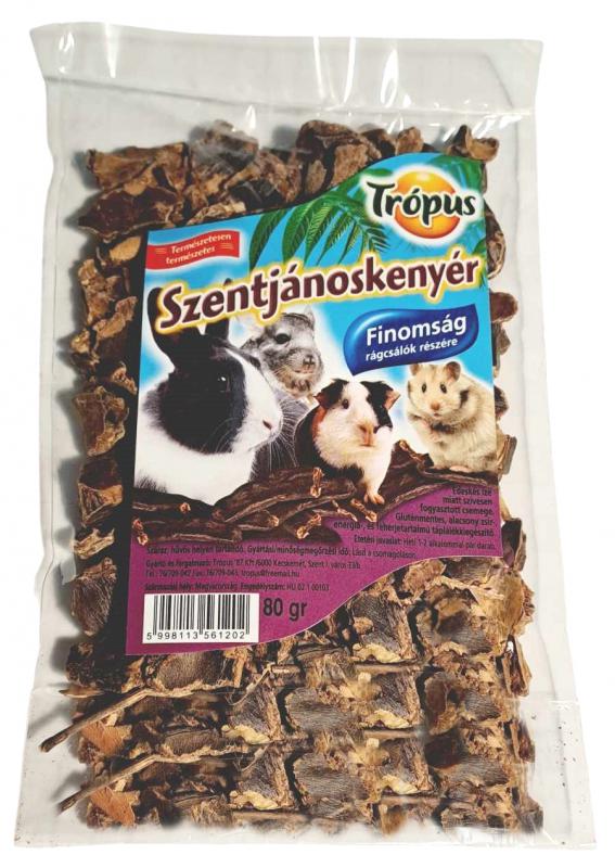 TRÓPUS Rágcsáló Finomság Szentjánoskenyér 80g