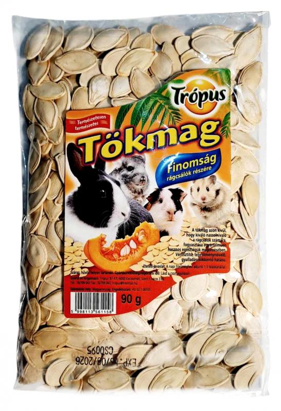 TRÓPUS Rágcsáló Finomság Tökmag 90g