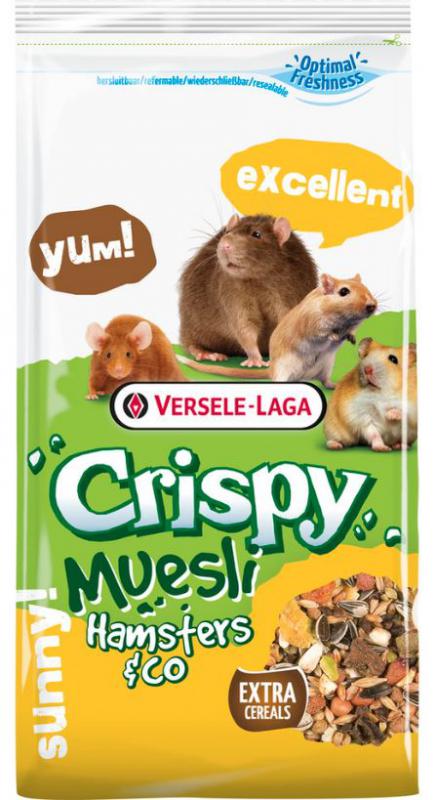 VERSELE-LAGA CRISPY MÜZLI 400G HÖRCSÖG