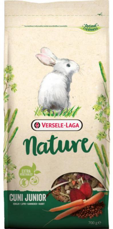 VERSELE-LAGA CUNI NATURE NYÚL JUNIOR 700G