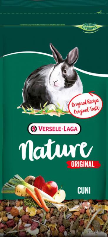 VERSELE-LAGA NATURE ORIGINAL NYÚL 750G