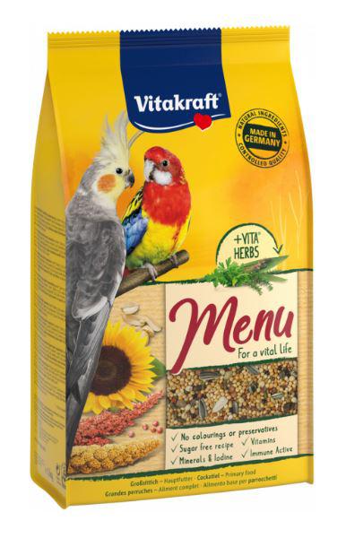 VITAKRAFT NAGYPAPAGÁJ MENÜ 1KG