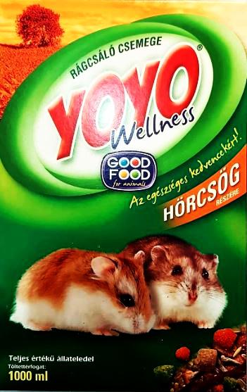 YOYO HÖRCSÖG ELEDEL 1000ML ~650G RÁGCSÁLÓ