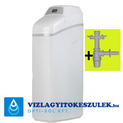 Euro-Clear RainWater 25 ( RW25 ) vízlágyító készülék; "OKOS" gazdaságosabb vezérlőfejjel, 25 liter gyanta tartalom, 3/4" csatlakozás, magyar menü