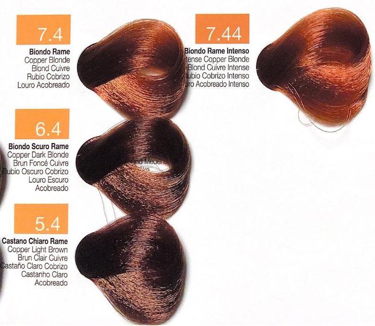 ColorBeauty hajfesték 100ml - (Intensive) Copper / (Intenzív) Réz színek (.4, 44)