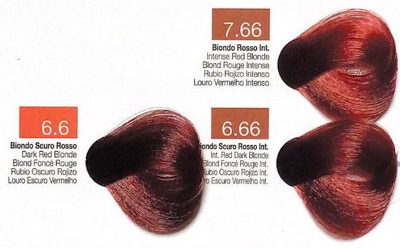 ColorBeauty hajfesték 100ml - (Intensive) Red/ (Intenzív) Piros színek (.6, 66)