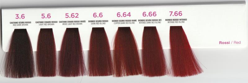ColorYou - Y-PLX krémhajfesték 100ml - Vörös színek (.6, .64, .66)