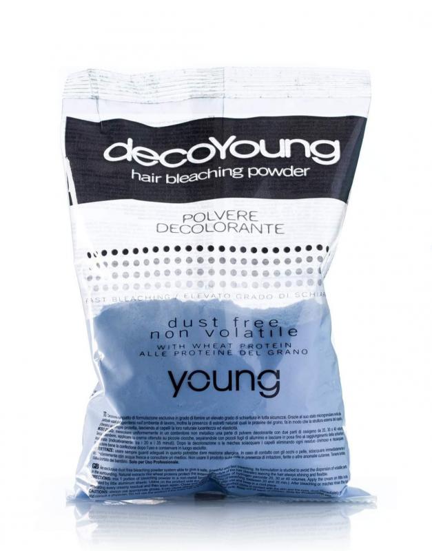DecoYoung - Porzásmentes szőkítőpor (kék) 500 g