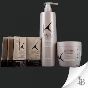 Keratin structure Hajújraépítő pakolás 500ml