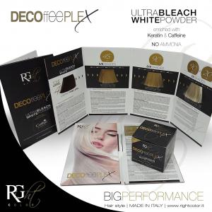 Right Color Decoffeeplex fehér szőkítőpor - Keratinnal & Koffeinnel 500g