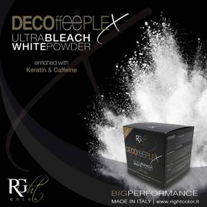 Right Color Decoffeeplex fehér szőkítőpor - Keratinnal & Koffeinnel 500g