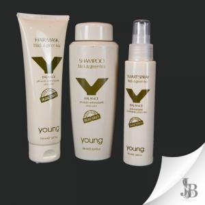 Y-Balance - Hajpakolás fekete és zöld teával 150ml