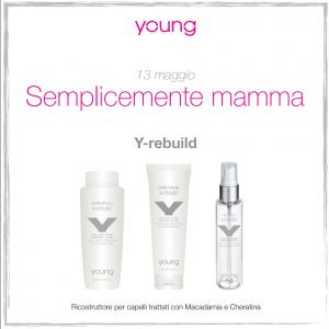 Y-Rebuild hajpakolás - Makadám & Keratin 150ml