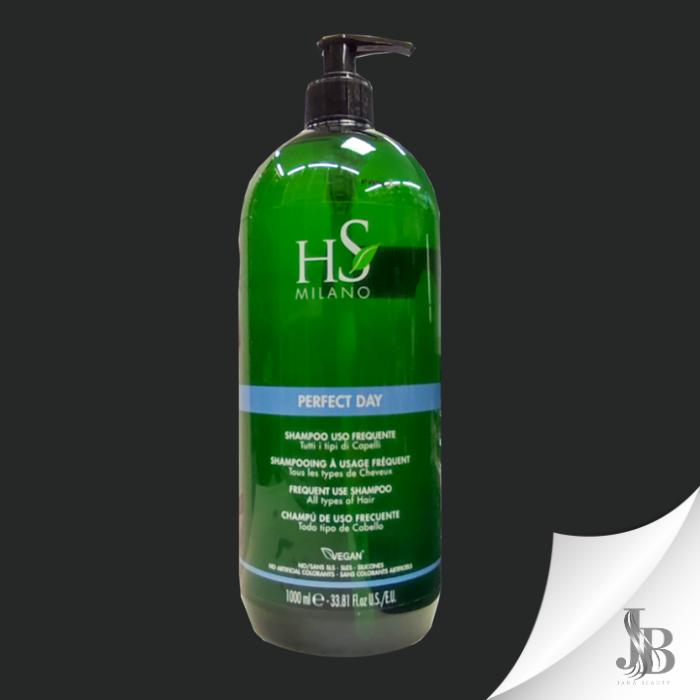 HS MILANO Daily use - Sampon gyakori hajmosáshoz édesmandula olajjal (1000 ml)