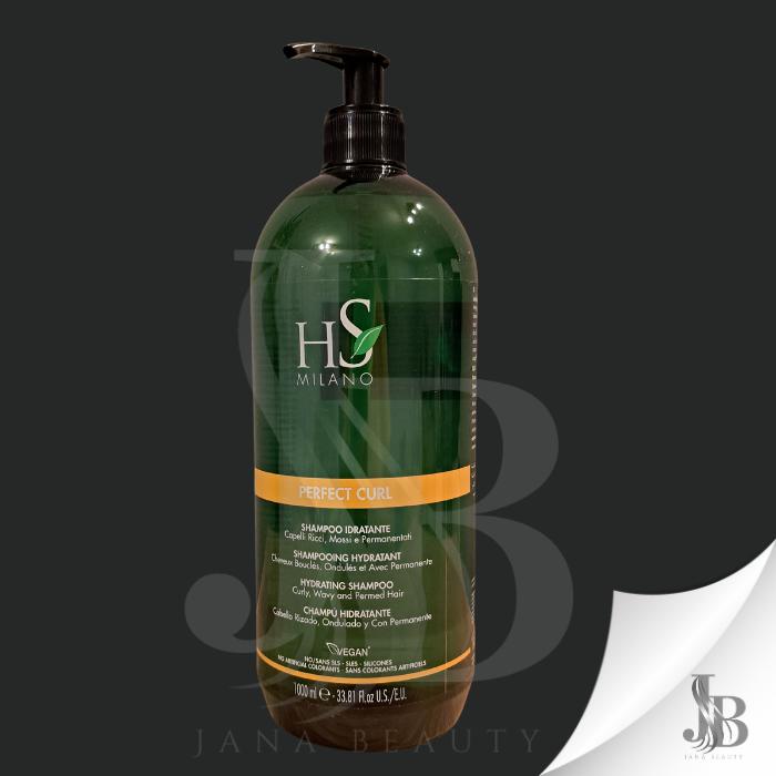HS MILANO  PERFECT CURL - hidratáló sampon göndör, hullámos és dauerolt hajra (1000 ml)