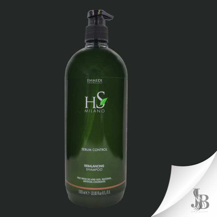 HS MILANO  Sebum Control - faggyúmirigy szabályzó hajsampon rozmaringgal és csalánnal 1000 ml