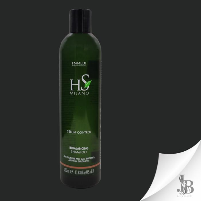 HS MILANO  Sebum Control - faggyúmirigy szabályzó hajsampon rozmaringgal és csalánnal 350 ml