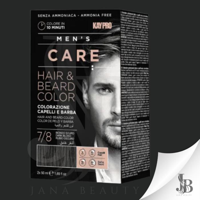 KAYPRO MEN'S CARE KIT - PROFESSZIONÁLIS FÉRFI HAJ- ÉS SZAKÁLLFESTŐ KÉSZLET 50ml