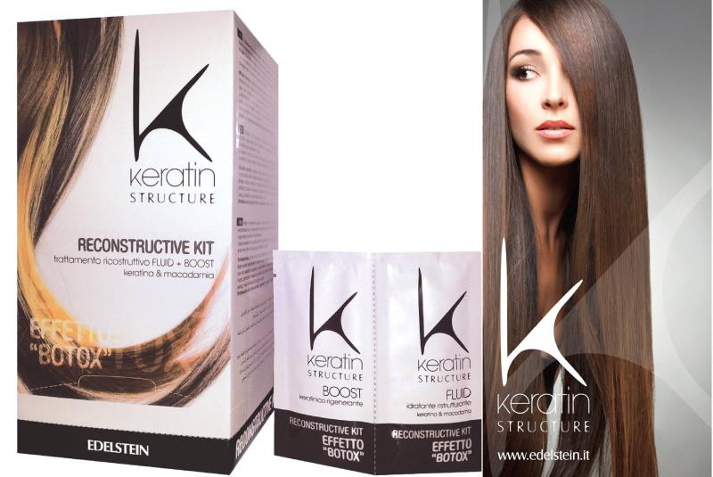 Keratin Structure Hajújraépítő Kezelés 45 db (2X12ml)