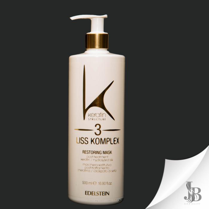 KERATIN STRUCTURE LISS KOMPLEX 3 HELYREÁLLÍTÓ SAVAS MASZK (PH 3,5) 500 ML