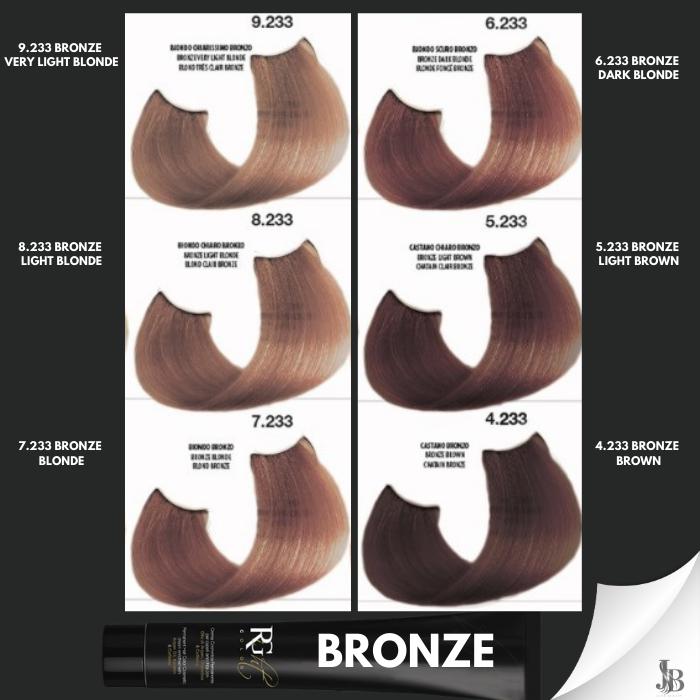 Right Color krémhajfesték 100ml - BRONZE/Bronz színek (.233)