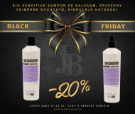 Black Friday BIO Sensitive sampon és pakolás