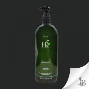 HS MILANO  Anti Dandruff - fejbőrtisztító hajsampon kakukkfűvel és bojtorjánnal 1000 ml