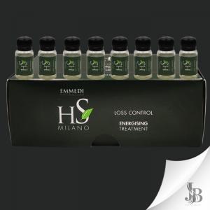 HS MILANO LOSS CONTROL - ampulla energetizáló, hajhullás ellen bergamott kivonattal 8 x 8 ml