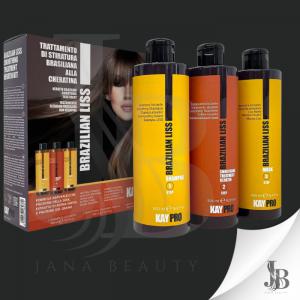 KAYPRO BRAZILIAN LISS TARTÓS HAJEGYENESÍTÉS (500 ml Szett)