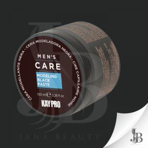 KAYPRO MEN'S CARE  Modeling Black Pasta - Fekete hajformázó wax 100ml