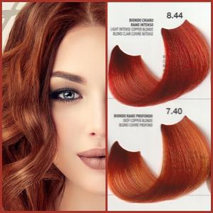 RIGHT COLOR krémhajfesték 100ml - Intense Copper/Intenzív Réz (7.40, 8.44)