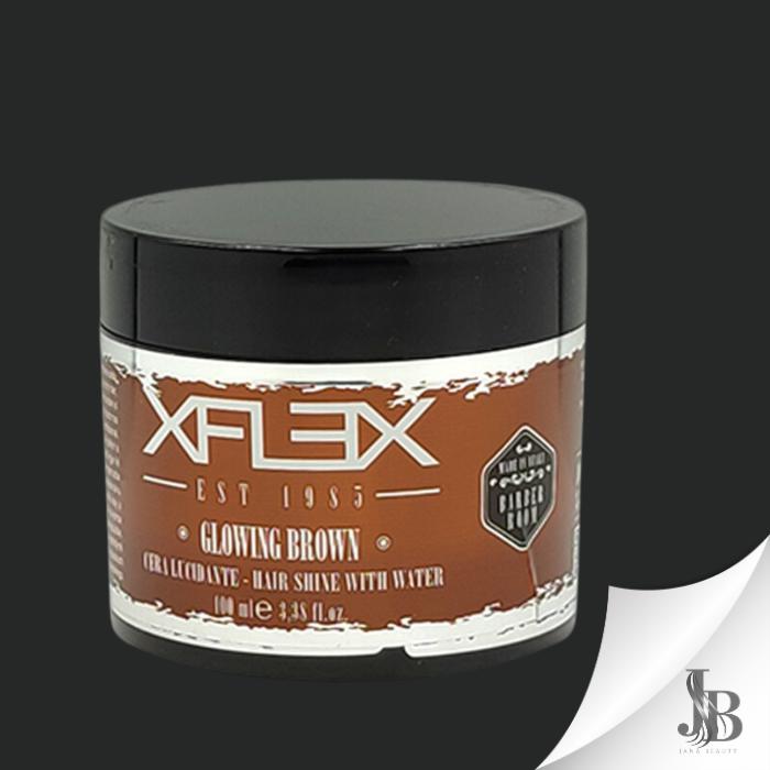 XFLEX Glowing brown - hajfény wax 100ml