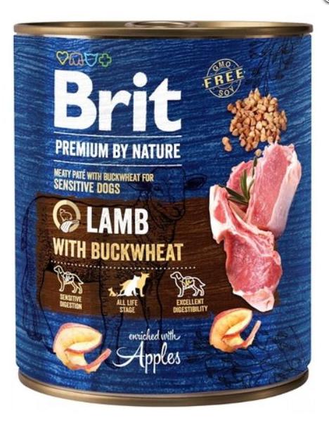 BRIT PREMIUM 800G   kutyakonzerv bárányhússal