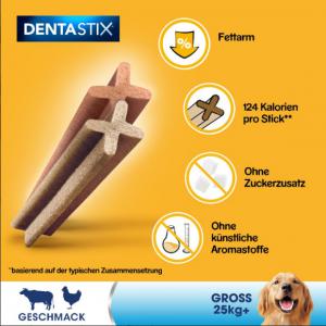 Pedigree DentaStix 25kg felett