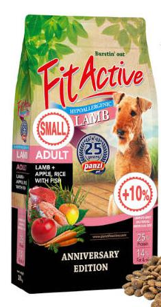 FitActive Premium Hypoallergenic Lamb Adult SMALL - száraztáp (bárány) kutyák részére