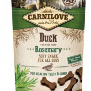 Carnilove Dog Crunchy Snack Duck & Raspberries- Kacsa Hússal és Málnával 50g