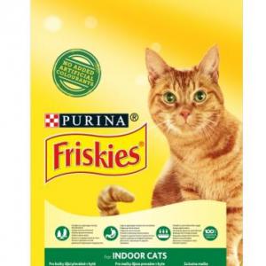 Friskies Indoor Csirkével és hozzáadott kerti zöldségekkel