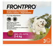 FRONTPRO® KUTYÁKNAK 2-4 kg