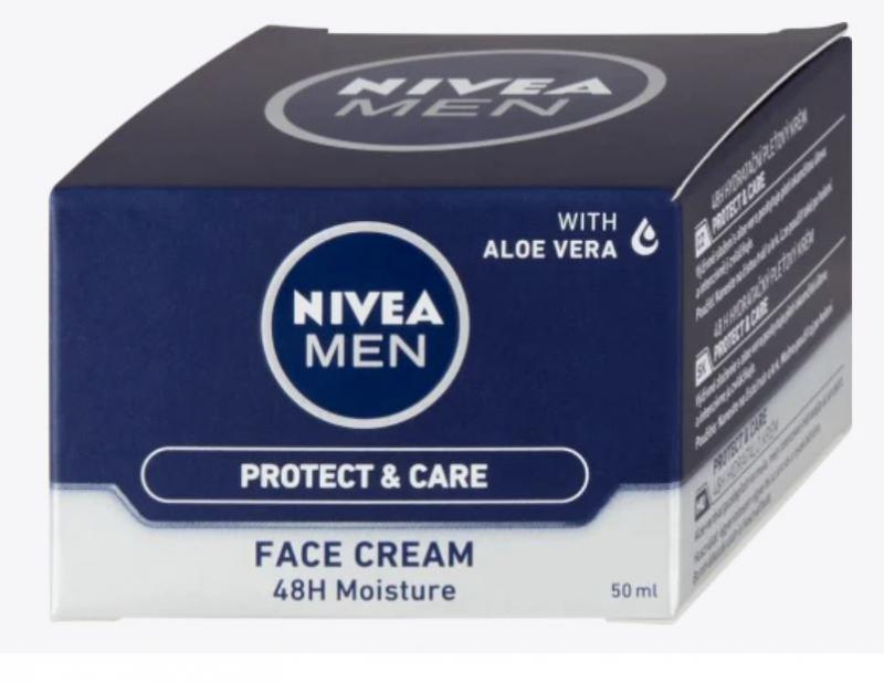 NIVEA MEN Intenzív hidratáló arckrém Protect&Care; Original, 50 ml