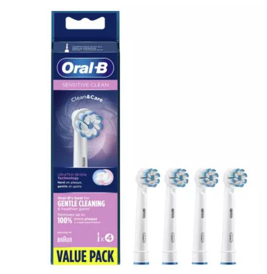 Oral-B elektromos fogkefe pótfej.Sensitive Clean 4db/pack