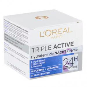 L'Oréal Paris Triple Active hidratáló éjszakai krém 50ml