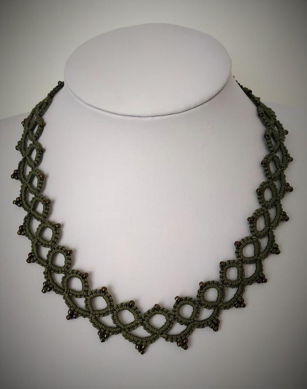 Folyondár nyakék (sötét kekizöld)