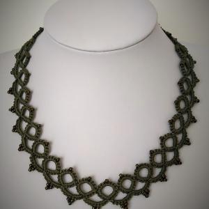 Folyondár nyakék (sötét kekizöld)