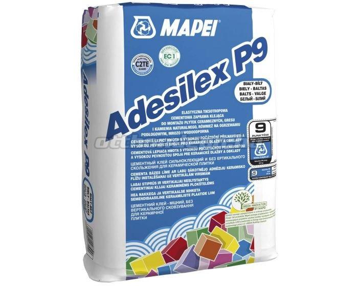 Mapei Adesilex P9 flexibilis csemperagasztó fehér 25kg