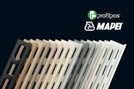 Mapei Profilpas színes eloxált aluminium szögletes 10mm élvédő 2,7m