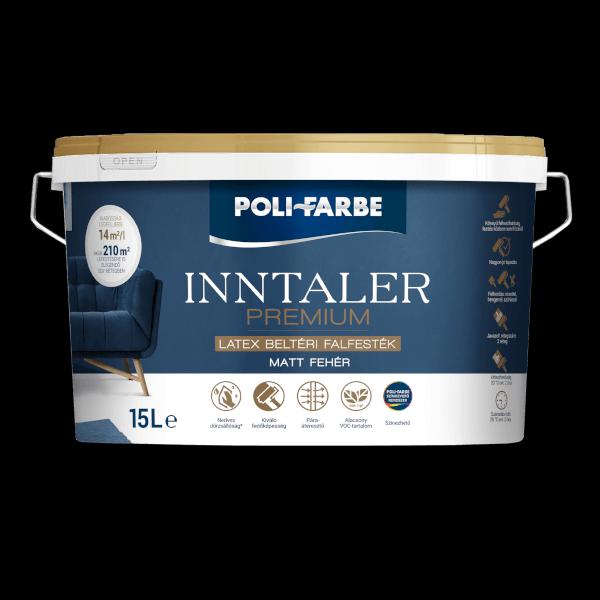 Poli-farbe Inntaler premium fehér latex falfesték 15l