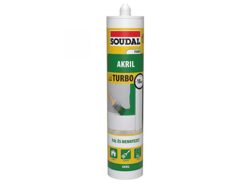 Soudal Akril turbó tömítő 280ml